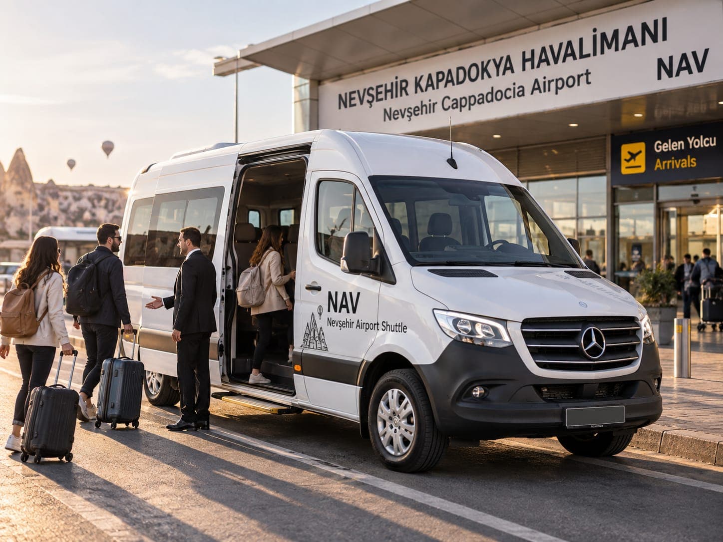 Nevşehir Airport (NAV) shuttle